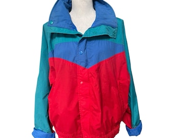 The North Face Extreme Gore Tex Ski Jacket Size 8 Made in USA Blue