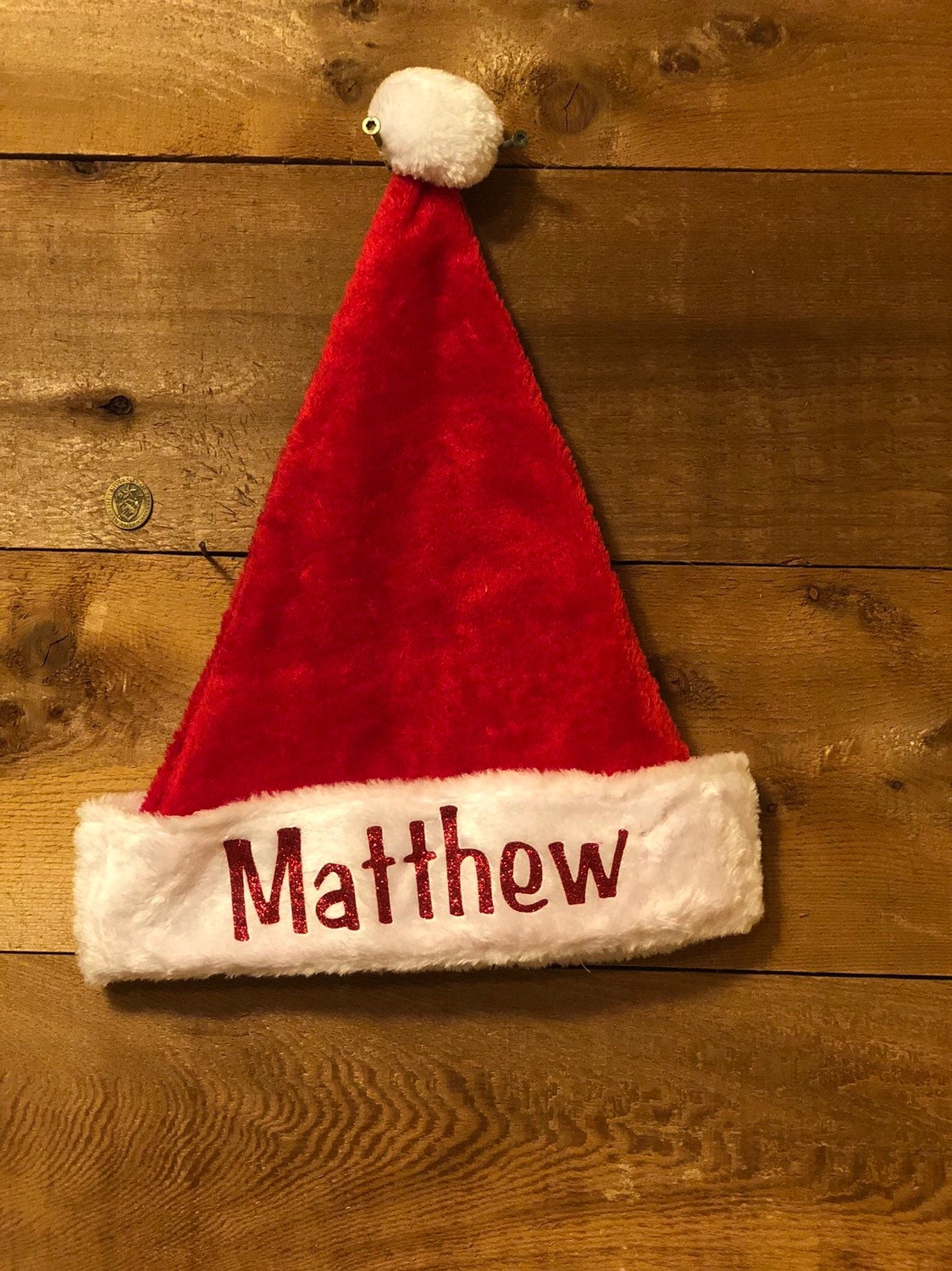 Personalized Santa Hat Christmas Gift 