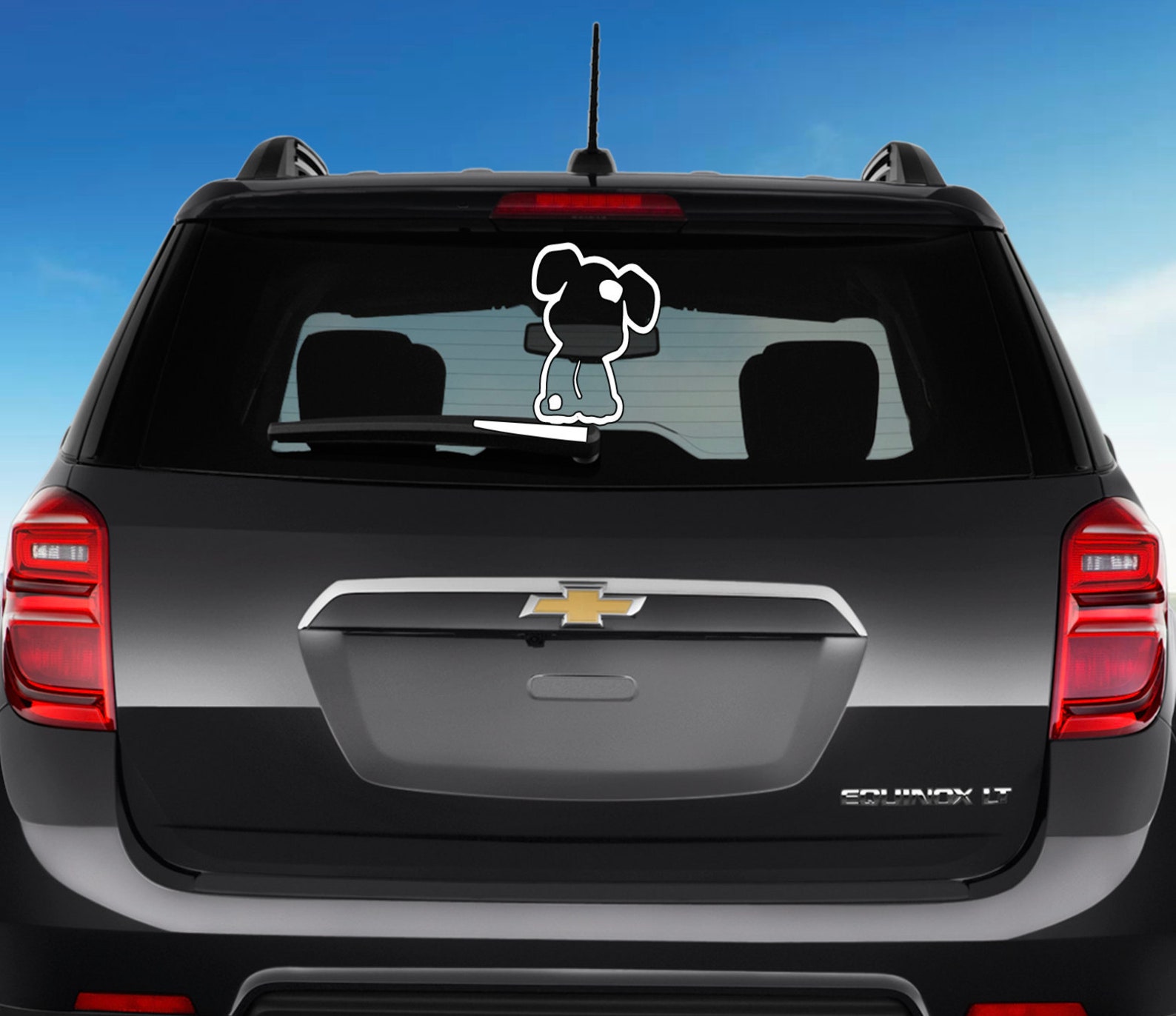 Dog Windshield Wiper Decal Puppy Sticker Car Truck Bumper Etsy