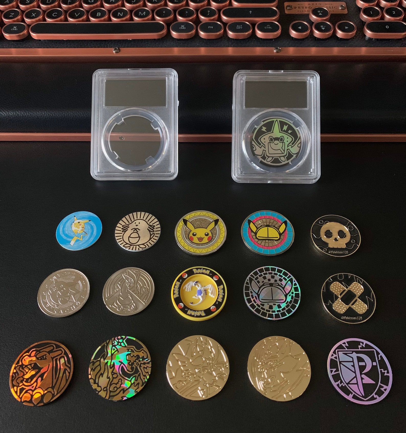 Acrylic Slab Case Pokemon Charizard Pikachu Coin Grading PSA Etsy