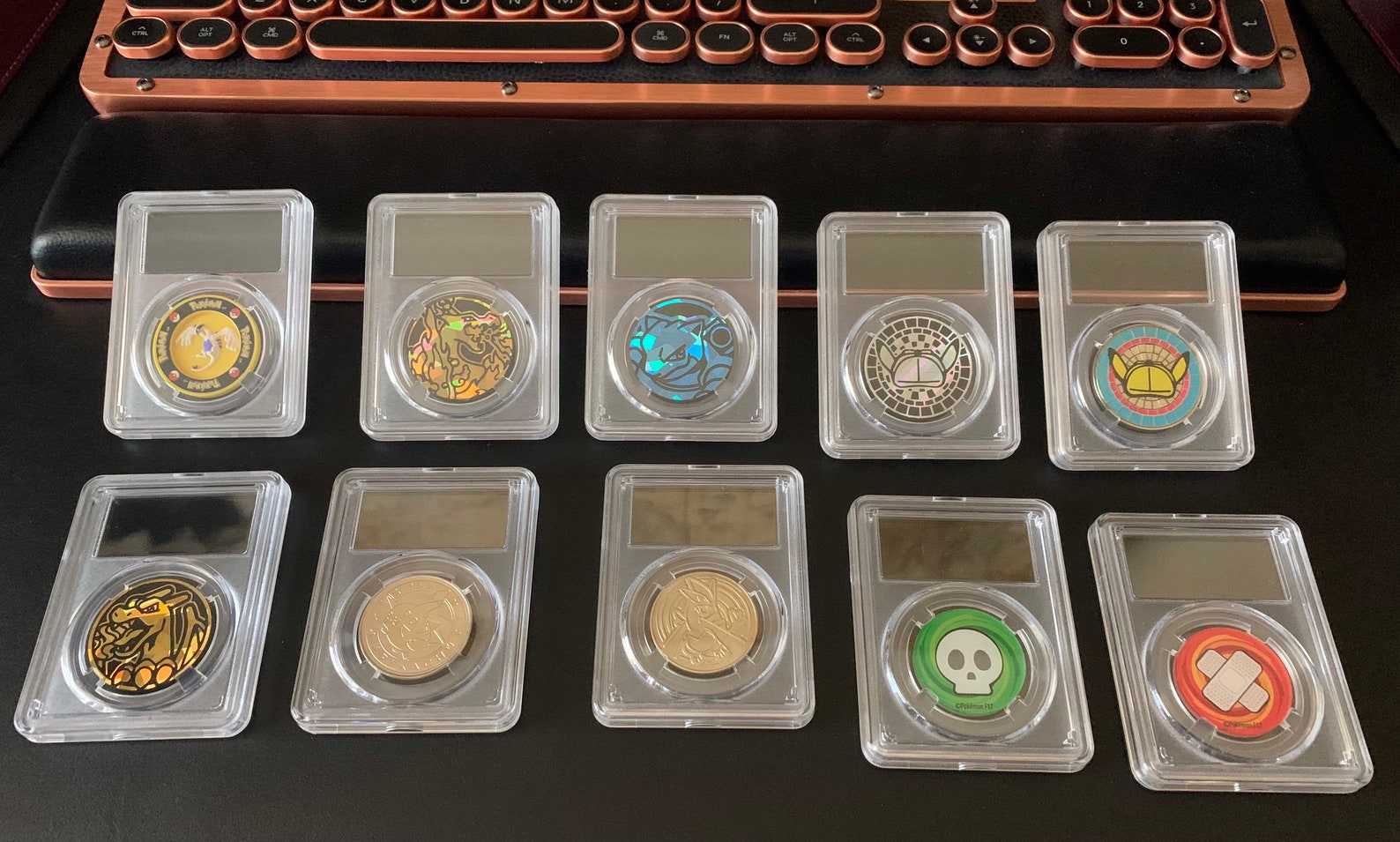 Acrylic Slab Case Pokemon Charizard Pikachu Coin Grading PSA Etsy