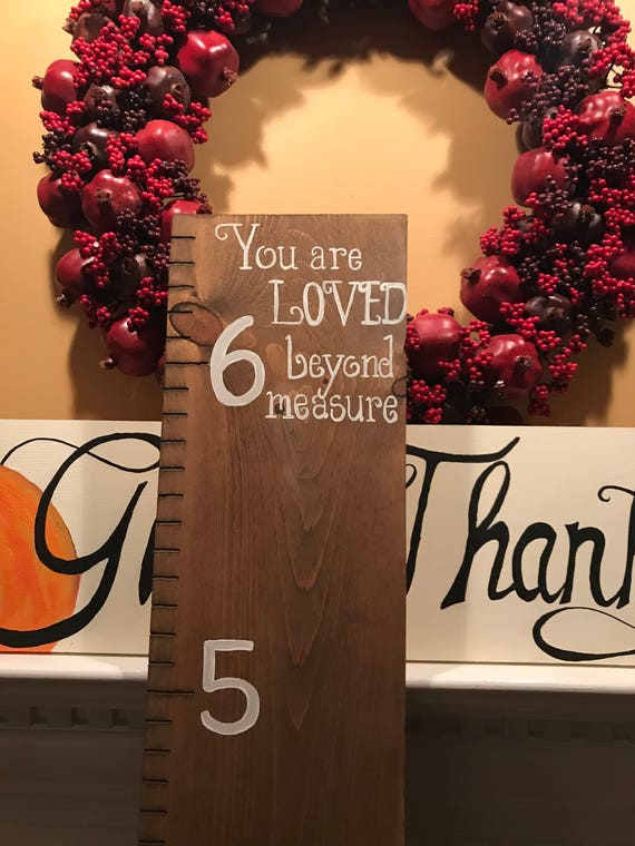 Handcrafted Growth Chart