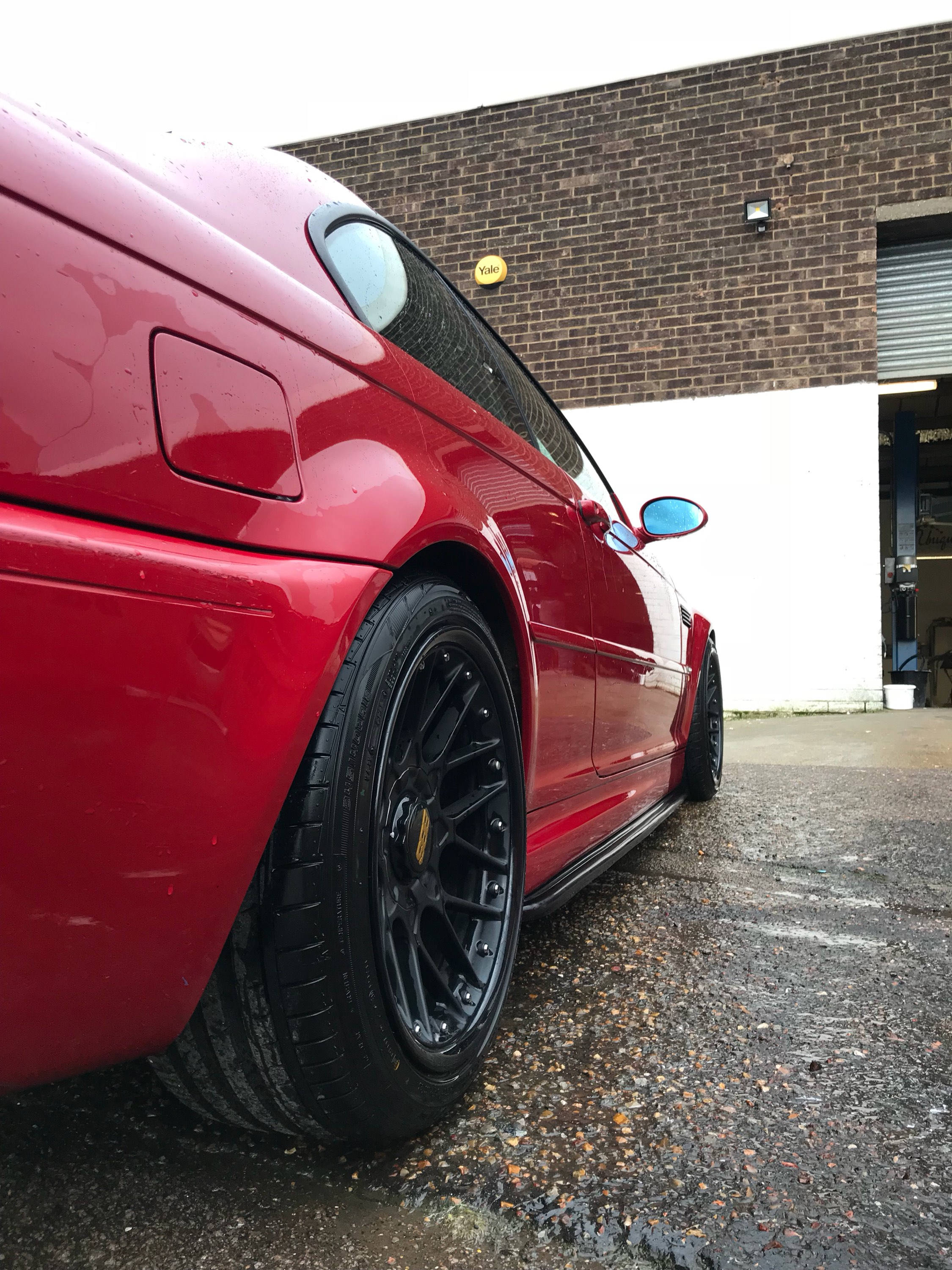 BMW E46 M3 M-sport Side Skirt extensions fibreglass lip