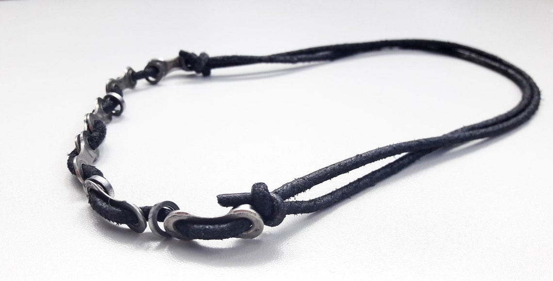 Bike Chain Necklace, Bike Jewelry, Bicycle Jewelry, Chain Necklace