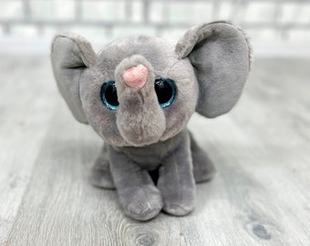 ぬいぐるみの象のぬいぐるみ 12インチ ヴィンテージ ソフトおもちゃ
