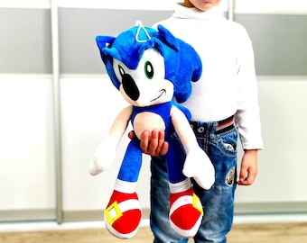 Sonic Plush toys Vintage  Hedgehog Plush  toys 17" collectible toy plush Children's Toy Stuffed Toy kids Toy  Stuffed Animal toy