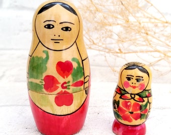 Folk Art Russische pop voor kinderen cadeau Hand Geschilderde pop Houten Speelgoed Russische Nesting Dolls Russische pop Babushka Doll Stapelen poppen matrioshka