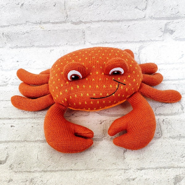 Stuffed crab Plush toys Vintage  crab toys 13" collectible toy  animals toys Children's Toy Stuffed Toy kids Toy Stuffed Animal Toy