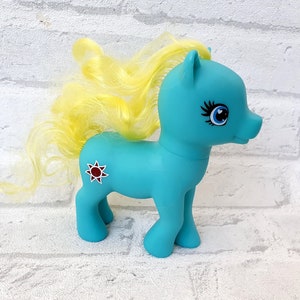 my little pony toys Vintage my little pony  toys 5.5&quot; collectible toy blue unicorn toys baby toys Children&#39;s Toy Princess Luna kids Toy