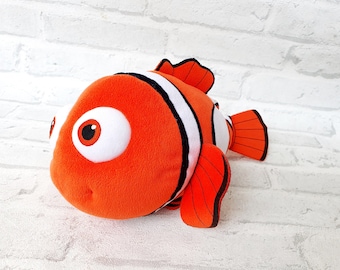 Disney Store Gosedjur Nemo Gosedjur 25 cm Gosedjur Fisk Gosedjur Vintage Doryfisk Samlarleksak Barnleksak Gosedjur Barnleksak