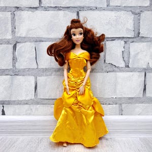 Beauty and The Beast plastic Belle doll toys Vintage Disney Princess doll 11.5&quot; collectible toy Children&#39;s Toy  kids Toy