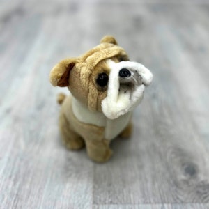 Stuffed  Pug  plush puppy dog toys  7&quot; collectible toy Vintage  plush Children&#39;s Toy  kids Toy  Animal Toy Baby toy