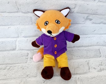 peluche di volpe Giocattoli di volpe vintage 9 "giocattolo da collezione peluche giocattoli giocattoli di peluche per bambini Giocattolo di peluche per bambini Giocattolo di peluche di volpe di peluche Giocattolo animale di peluche