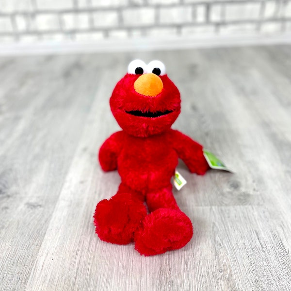 Peluche Sesame Street, 14,5 pouces, peluche elmo vintage, jouet de collection, peluche pour enfants, jouet pour enfants