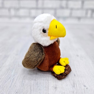 Gefüllter Adler Plüschtiere Vintage Adler Spielzeug 8 &quot;Sammlerspielzeug Plüschvogel Spielzeug Kinderspielzeug Gefüllter Vogel Spielzeug Kinderspielzeug