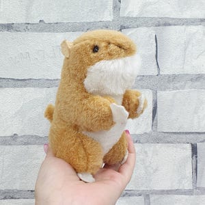Vintage Stuffed hamster  Plush toys 5&quot; collectible toy plush Children&#39;s Toy Stuffed Toy kids Toy  Animal Toy