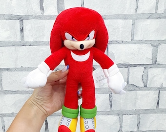 ソニック　ナックルズ　ぬいぐるみ　キーホルダー SONIC ＆ FRIENDS Sanrio characters マスコット ナックルズ