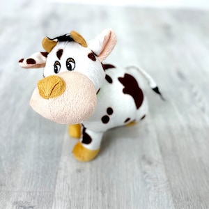 Cow Plush toys Vintage Cow  toys  9&quot; collectible toy plush animals toys Children&#39;s Toy Stuffed Toy kids Toy Stuffed Cow Stuffed Animal Toy