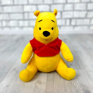 Peluche Winnie l&#39;ourson vintage jouets Disney 11&quot; jouet de collection en peluche jouet pour enfants peluche jouet pour enfants jouet en peluche