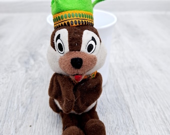 Chip und Dale Streifenhörnchen Plüschtiere 6 "Vintage Mcdonalds Spielzeug 2000 Sammlerspielzeug Kuscheltier Disney Store Disney Spielzeug