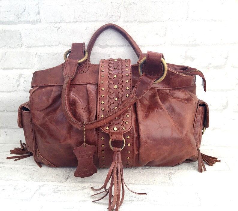vintage leather handbags