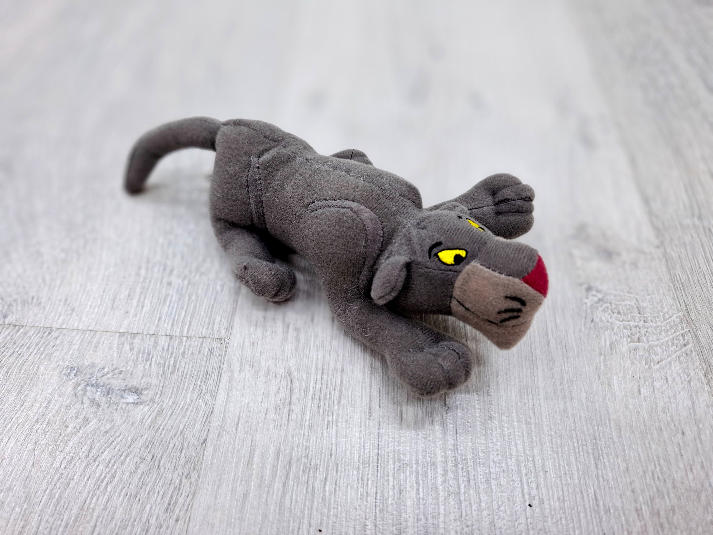 The Jungle Book Bagheera Plush Toys 7 Black Panther Plush Mcdonalds Toys 2000 Toys Vintage Collectible Toy Stuffed Animal Toy Etsy UK