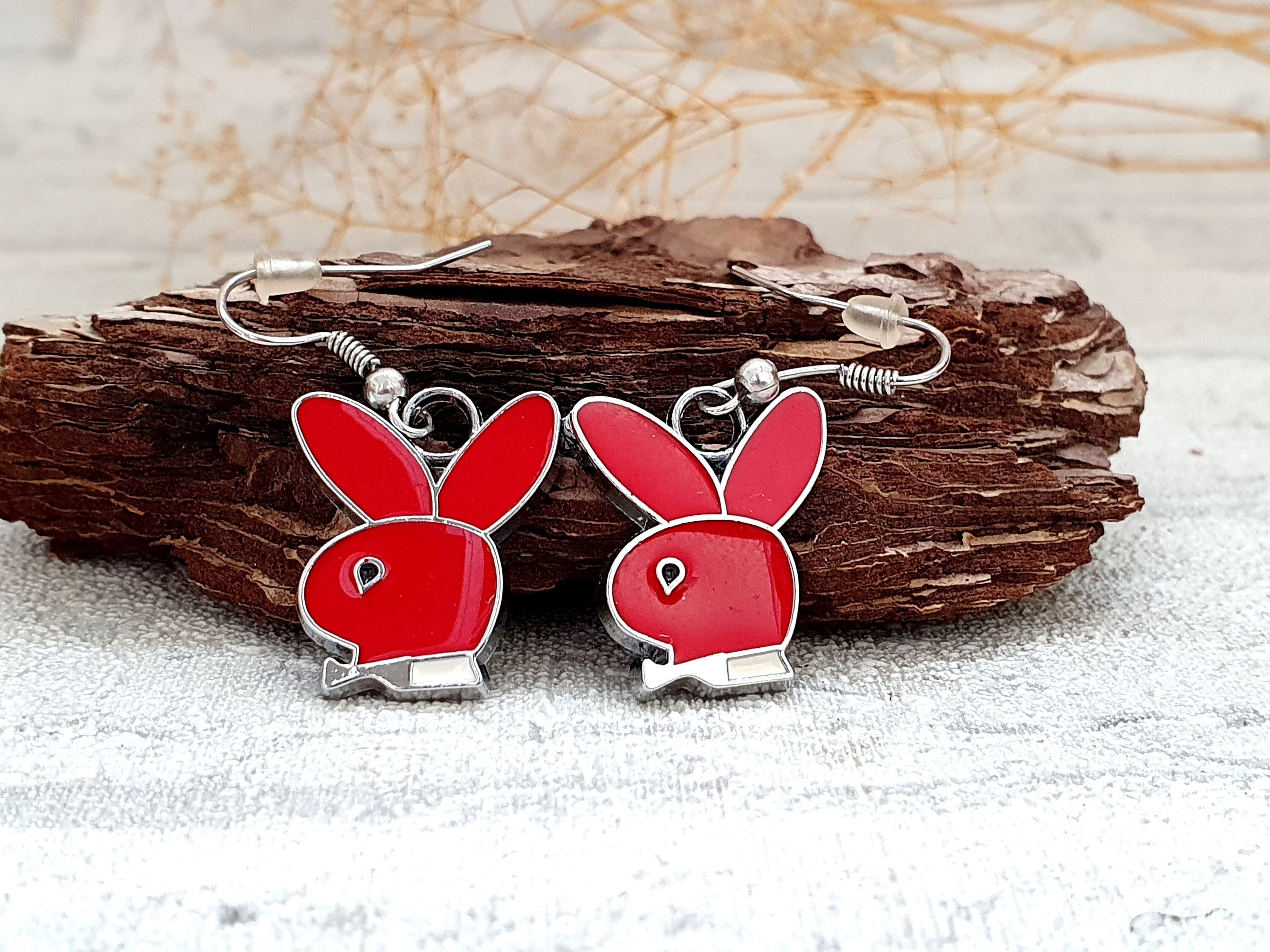 Playboy bunny earrings discount