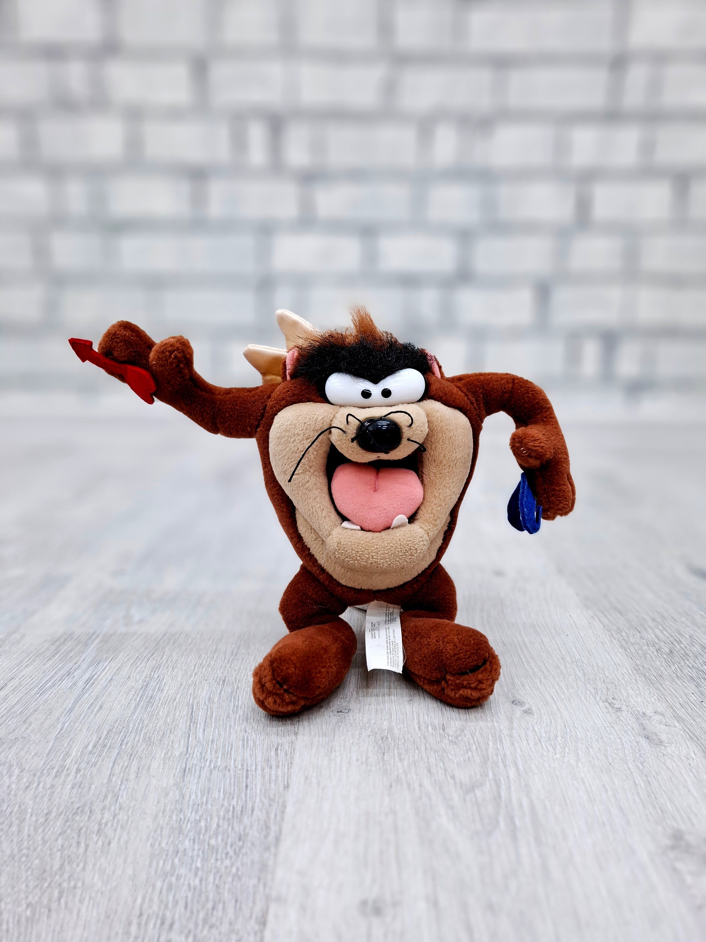 Tasmanian Devil Plush Toys Vintage Warner Bros Toys 9