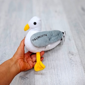 Stuffed seagull  Plush toys Vintage soft seagull   toys 7.5&quot; collectible toy  Children&#39;s Toy Stuffed Toy kids Toy  plush bird toy