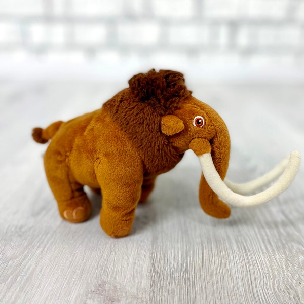 Manfred Manny das Mammut Plüschtier Vintage Eiszeit Spielzeug 7,5 zoll Sammlerstück Plüschtiere Spielzeug Kinderspielzeug Stofftier Kinderspielzeug