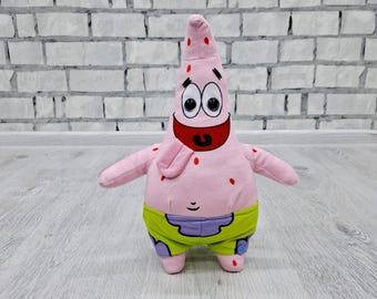 Peluche Bob l'éponge Patrick, jouets vintage Patrick, 30 cm, jouet de collection, jouet pour enfants, peluche, jouet pour enfants, peluche