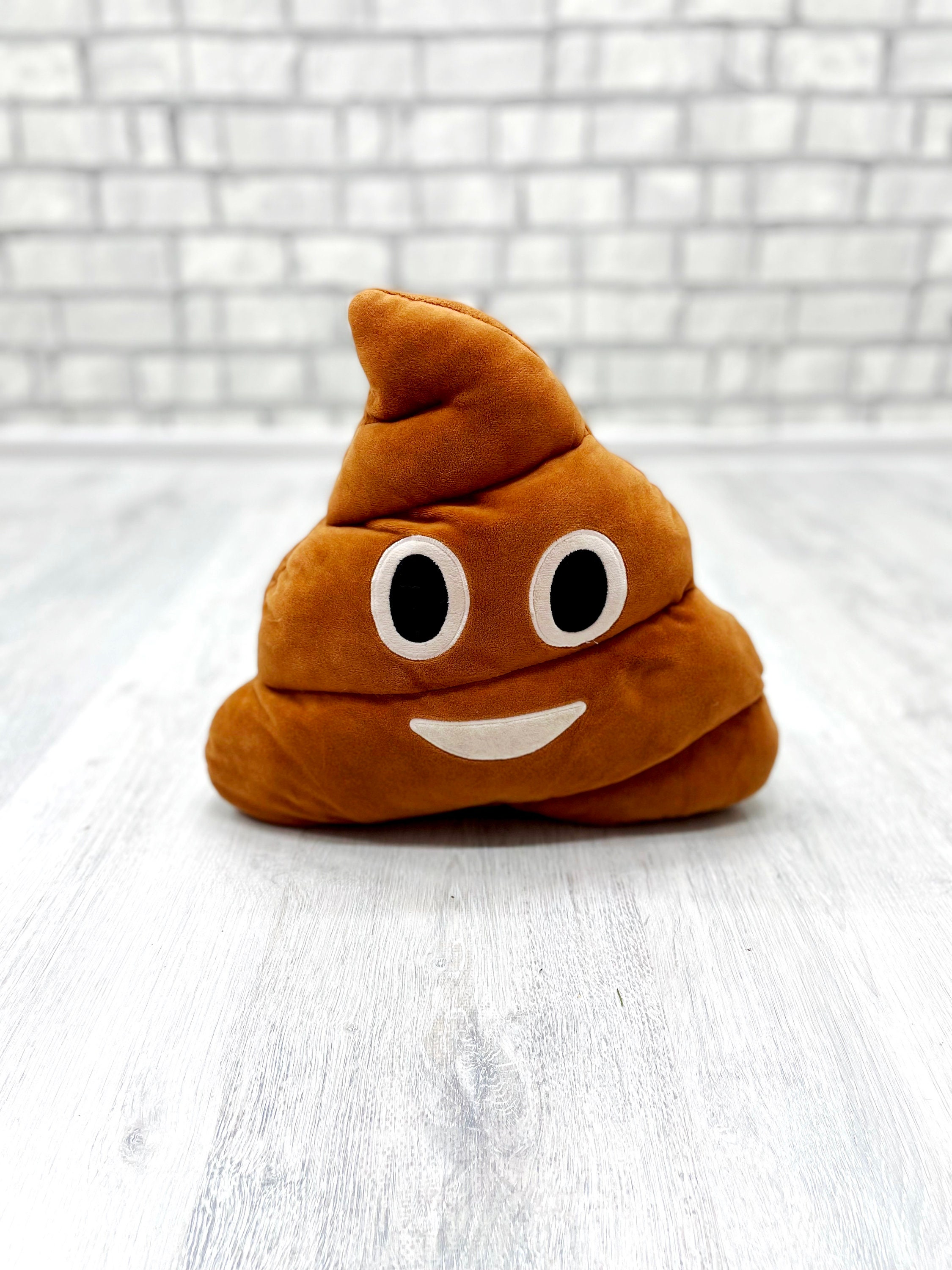 Poop plush emoji, poo toy gag gift, prank gift poo figurine, - Inspire  Uplift