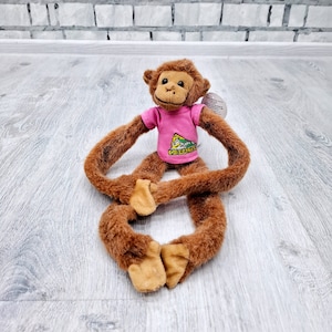 soft Monkey Plush toys Vintage Monkey toys 17&quot; collectible toy plush animals toys Childrens Toy  kids Toy Stuffed Monkey Stuffed Animal Toy