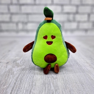 Stuffed avocado Plush toys Vintage Stuffed fruits Plush toys 10&quot; collectible toy  soft Children&#39;s Toy Stuffed Toy kids Toy