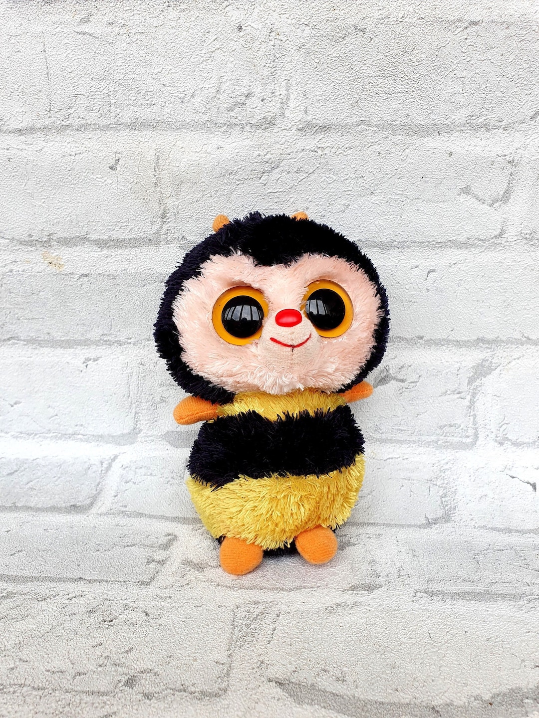 Stuffed Bee Stuffed Bee Plush Toys Vintage Honey Bee Toys 5.5