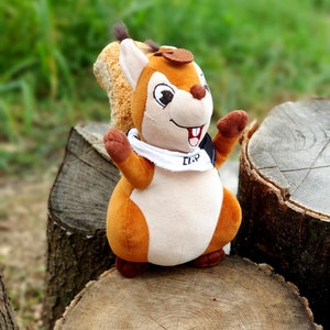 Stuffed  squirrel Plush toys Vintage soft squirrel toys 9 collectible toy plush animals toys Children&#39;s Toy  kids Toy Stuffed Animal Toy
