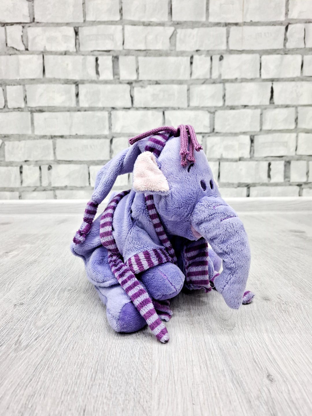 Stuffed Winnie the Pooh Lumpy Heffalump Elephant Plush Toys Vintage 9 ...
