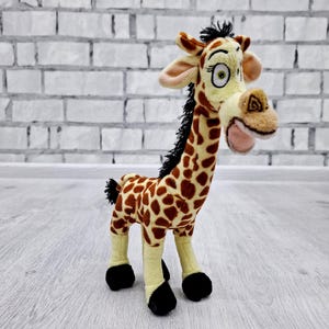 TY Beanie Baby Melman the Giraffe Plush toys 9&quot;  Madagascar Plush Animal Toy Vintage collectible toy  Stuffed Animal Toy kids toy