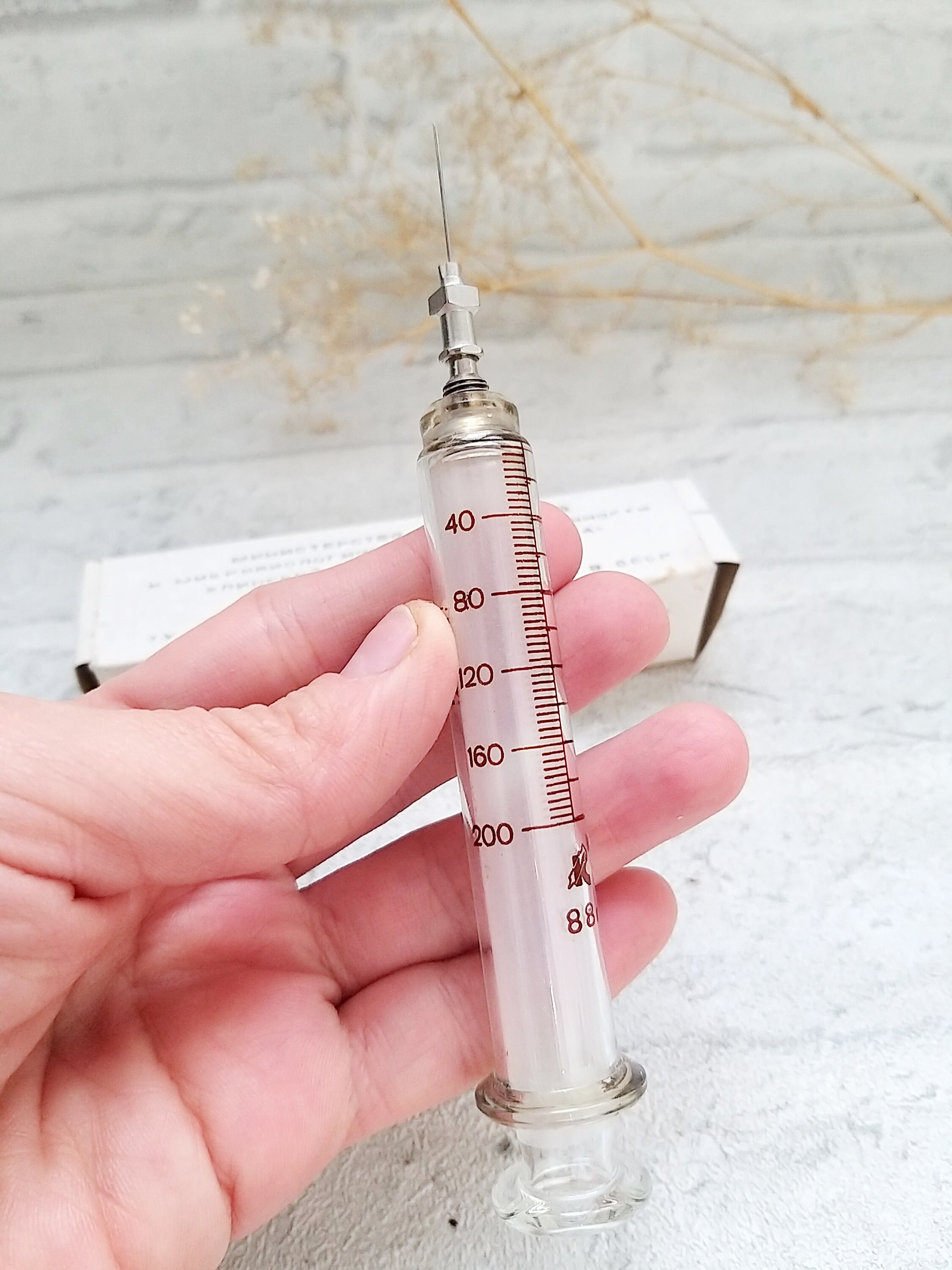 Glass Syringe 5ml Syringe Medical Equipment Medical Tool Etsy UK