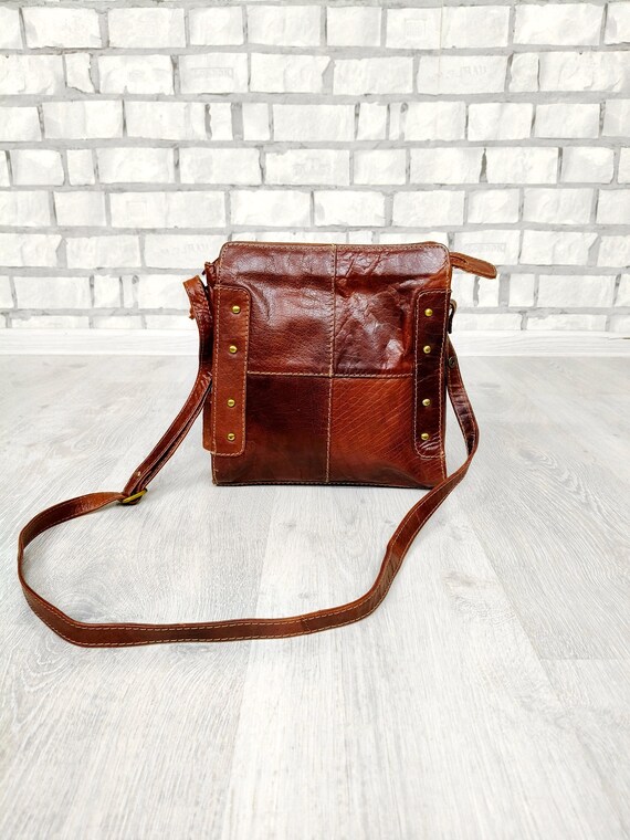 Cross Body Bag Leather Bag Saddle Bag Shoulder Bag Womens Leather