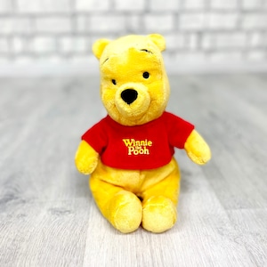 Peluche Winnie l&#39;ourson vintage jouets Disney 11&quot; jouet de collection en peluche jouet pour enfants peluche jouet pour enfants jouet en peluche