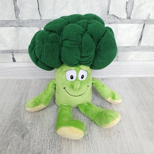 Stuffed Broccoli Plush Toys Vintage Stuffed Vegetable Plush Toys 12 ...
