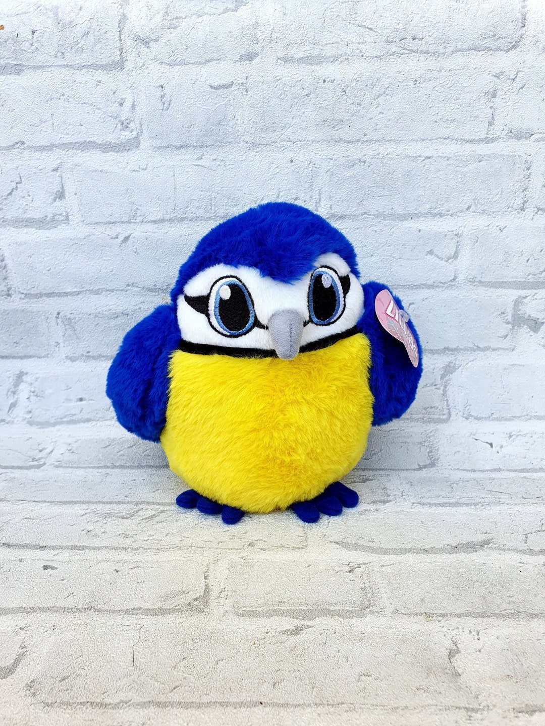 Stuffed Blue Tit Plush Toys Vintage Stuffed Bird Plush Toys Etsy
