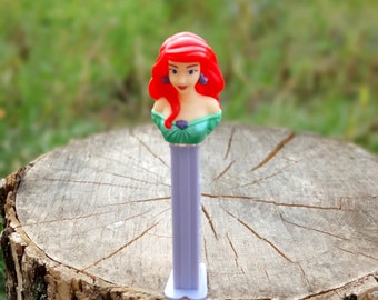 vintage Ariel pez Dispensers 4.5" candy Dispenser Little Mermaid Dispenser chocolate container  collectible toys kids Childrens Toy