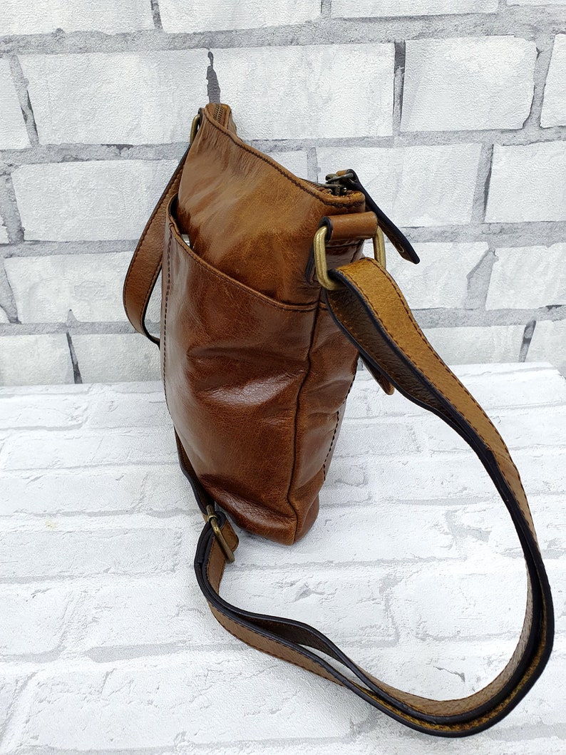 Mens Leather Bag Mens Bag Vintage crossbody Bag Mens Crossbody Bag Mens Shoulder Bag crossbody handbag saddle bag laptop bag leather satchel image 8