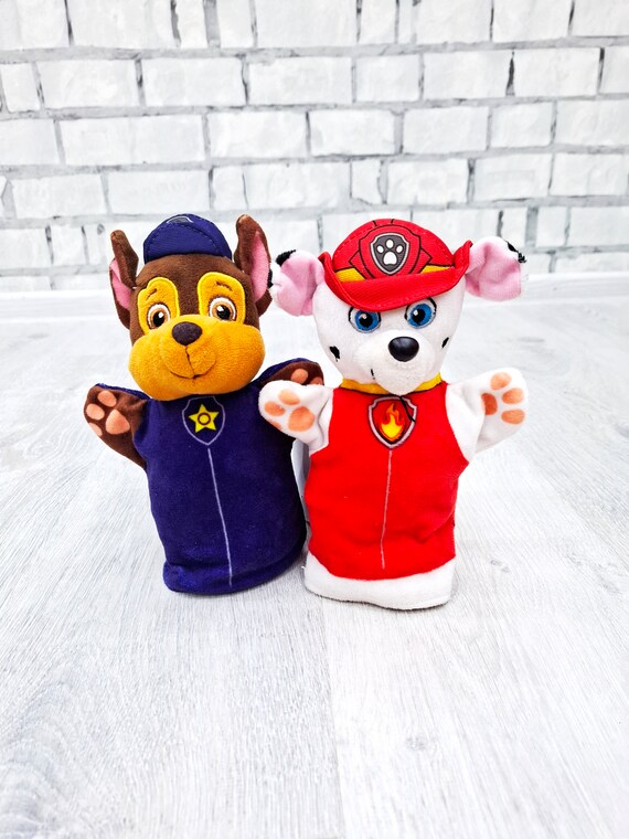 LOT of 2 Paw Patrol Plush Toys Vintage Marshall Chase Toys 8.5 Collectible Toy Childrens Toy Paw Patrol Hand Puppet Kids Toy Etsy