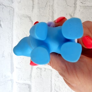 My Little Pony Toys Vintage My Little Pony Toys 3" Collectible Toy Blue