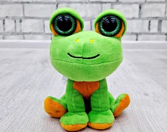 ぬいぐるみのカエルのぬいぐるみ ヴィンテージソフトおもちゃ 5.5