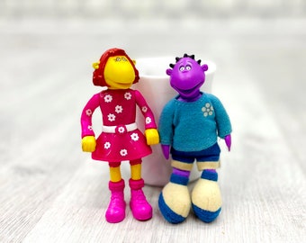 LOT of 2 Fizz and Milo tweenies toys Doll 4" 90  kids doll  collectible toy Children's Toy collectable dolls  kids Toy