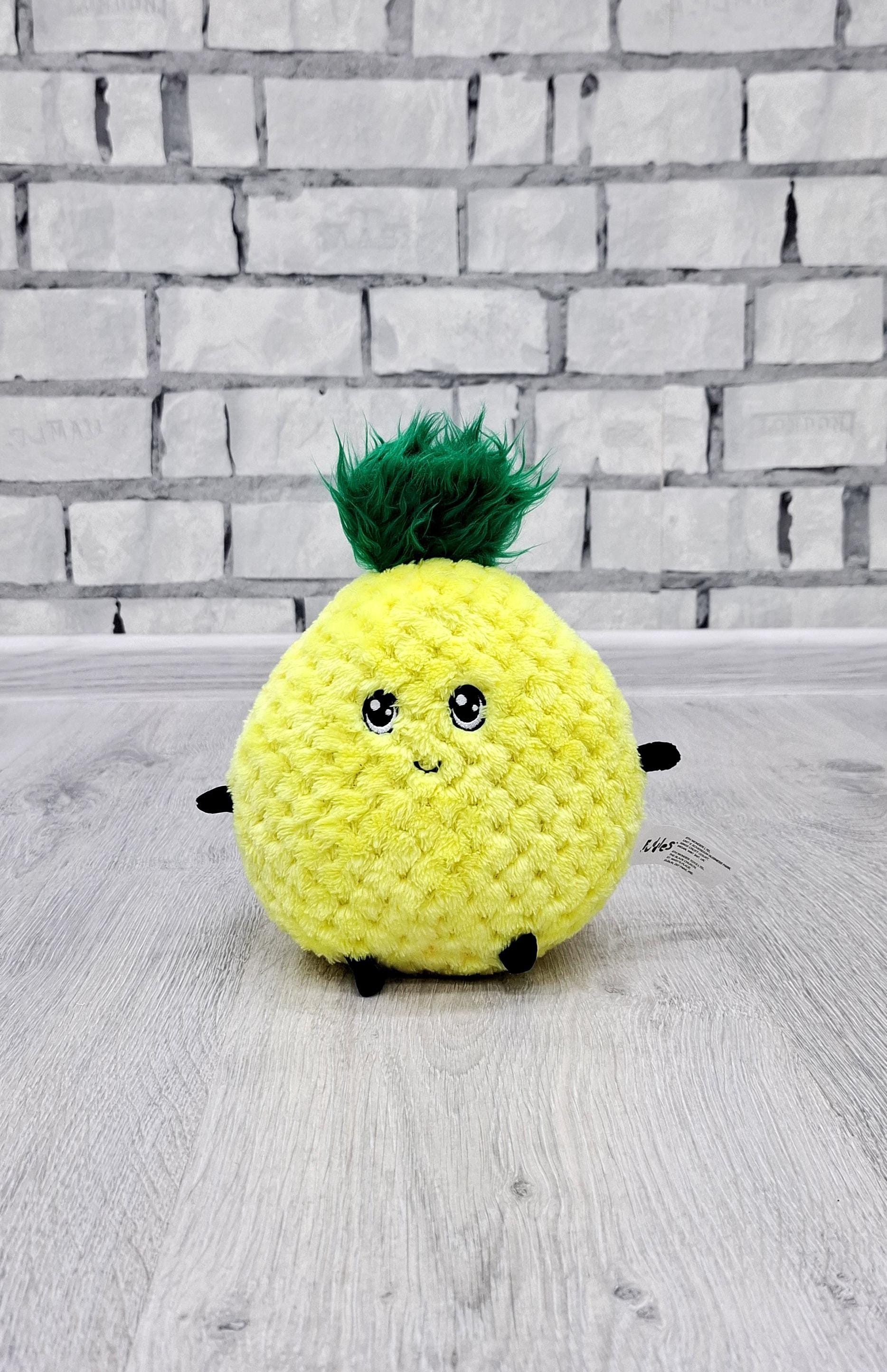 Peluches Fruitées – Cerise, Ananas, Pastèque – Jouets Tout Doux, Super Mignons, Pour Cadeaux Ou Déco (lot)